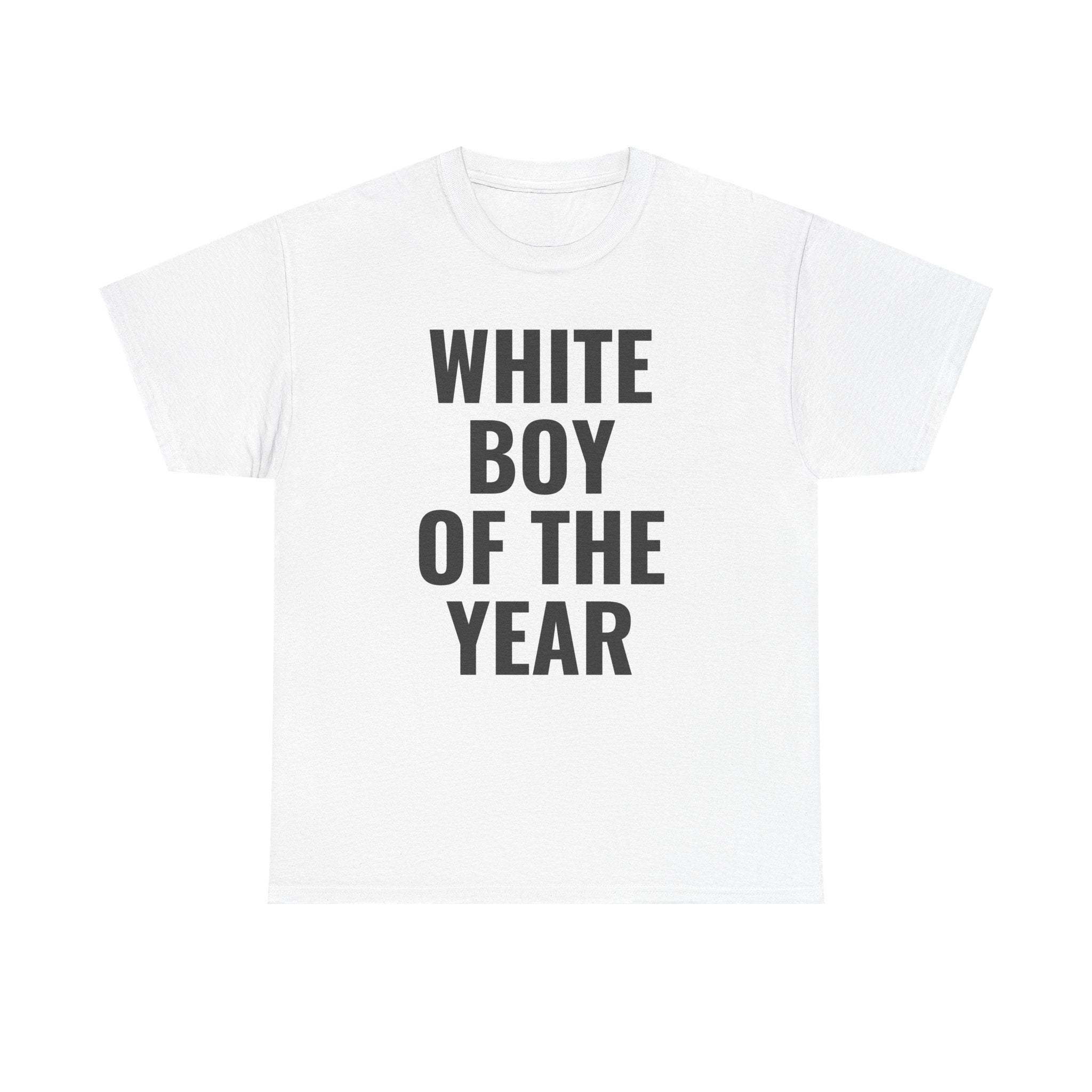 WHITE BOY OF THE YEAR TEE
