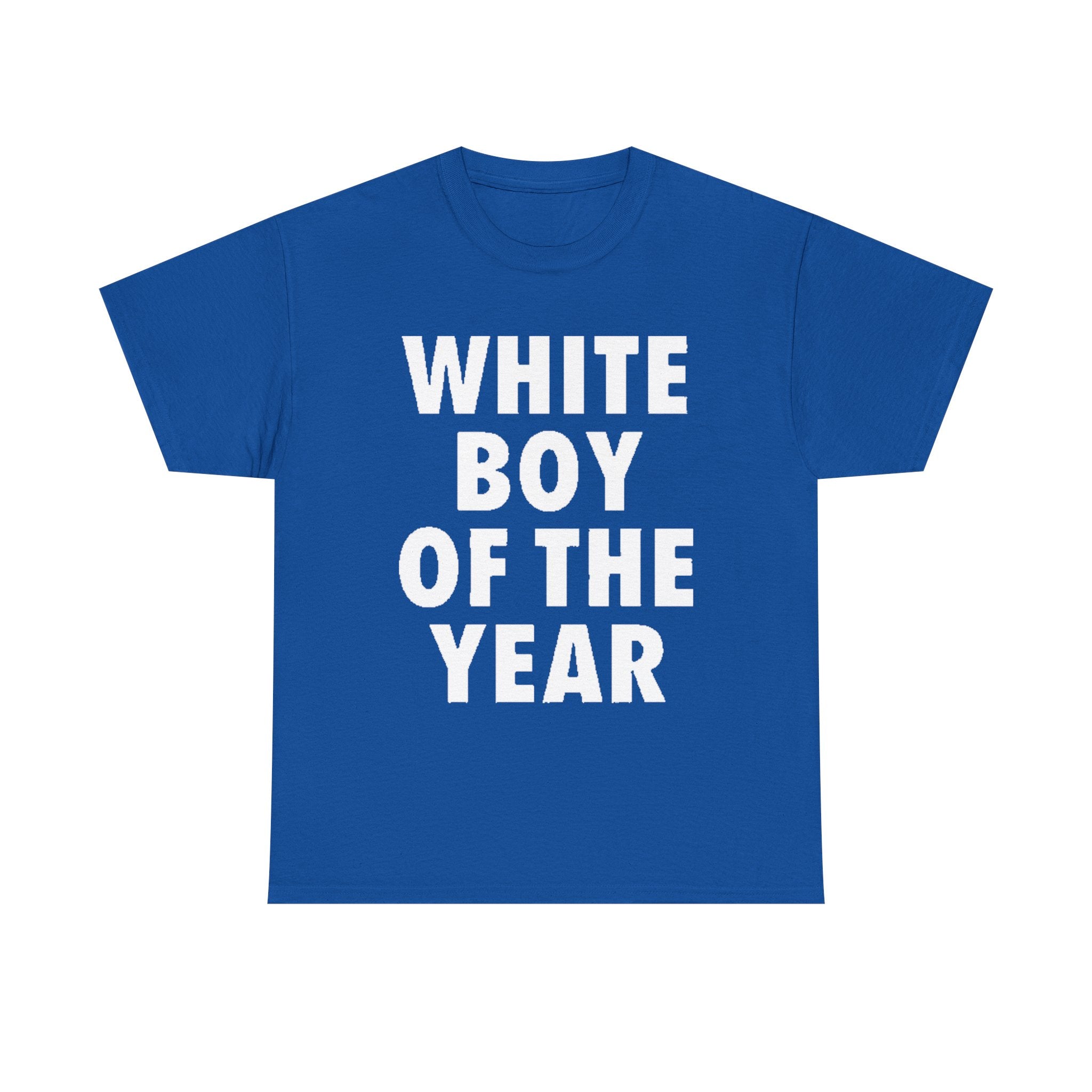 WHITE BOY OF THE YEAR TEE